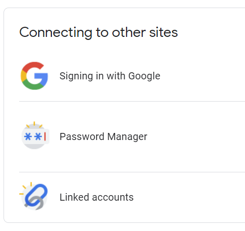 instruction where to find ability to manage password in the chrome browser