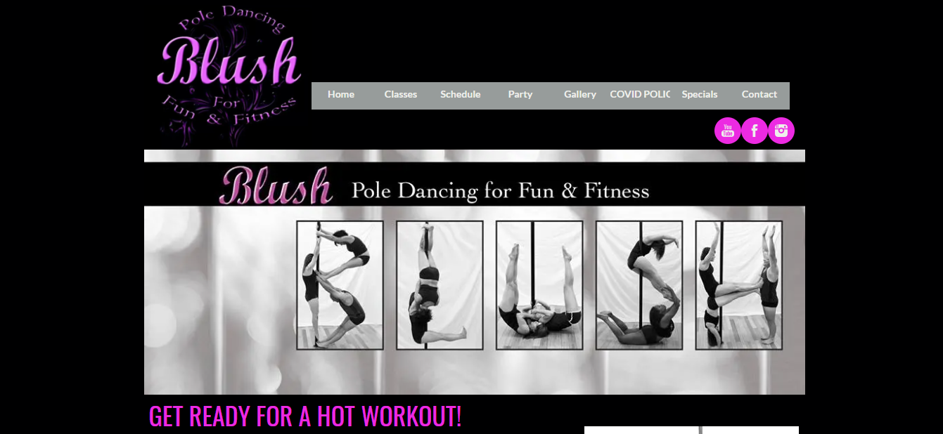 Blush Pole is One of the best pole dancing classes in Milwaukee