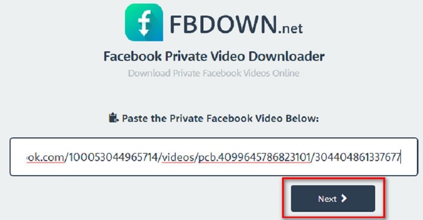 Cách tải video trên Facebook về máy tính bằng ứng dụng FBDOWN
