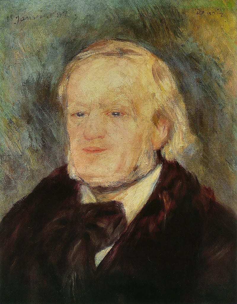 Photo of Pierre-Auguste Renoir in his later years