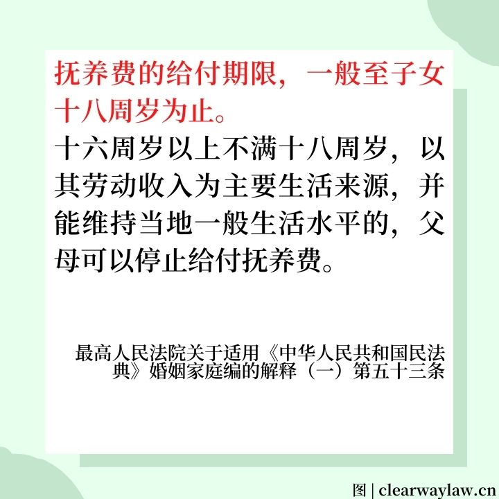 法律未禁止成年子女行使追索未支付抚养费的请求权