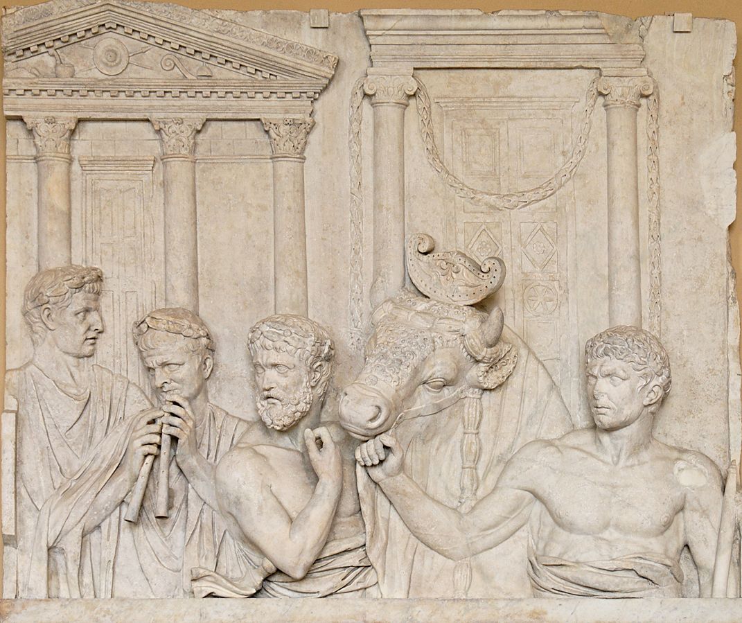 De romerske gudene ble tilbedt gjennom ofringer og ritualer