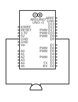 Arduino passive buzzer circuit diagram 
