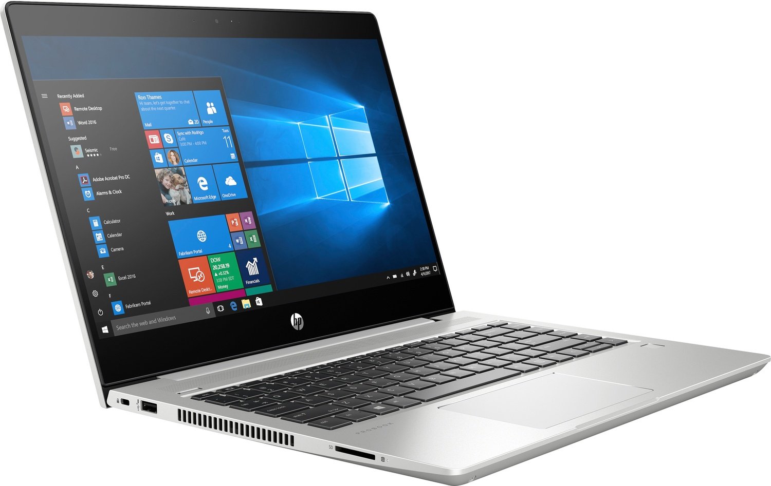 Экстерьер ноутбука HP Probook 445R G6