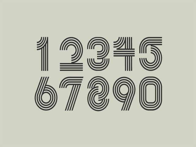 유니크한-숫자-폰트-0261-numbers-font