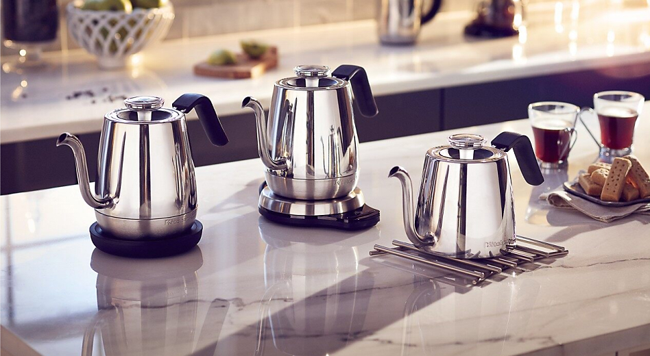 Different types of kettles