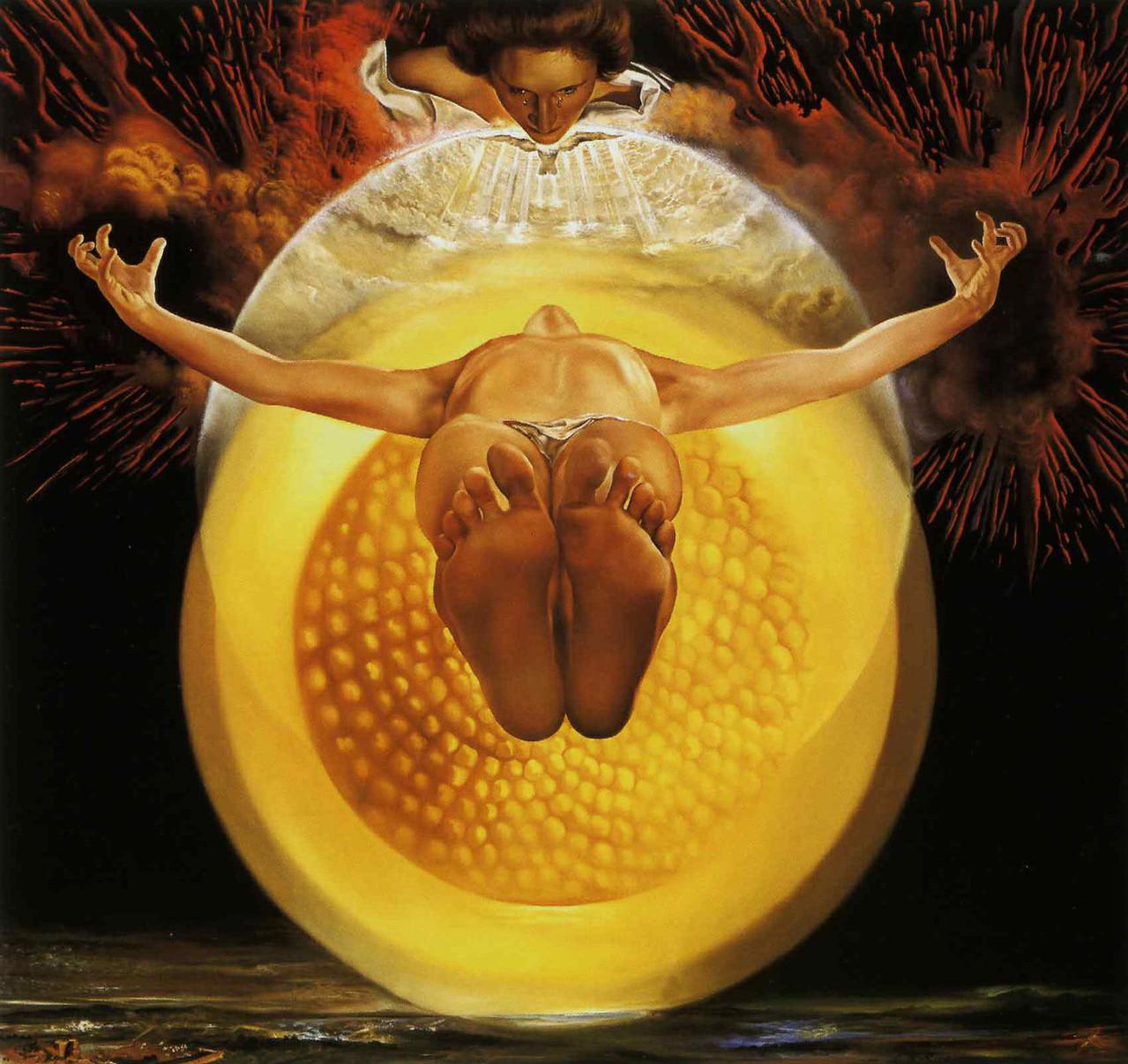 Mayo 2013 La Ascensión de Cristo, Dalí. 1958 - Evangelizar con el Arte Arte  Fe y Cultura
