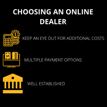 how to buy gold coins - choosing an online dealer