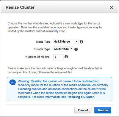 Redshift Elastic Resize | Steps Involved in Setting up Redshift Elastic Resize