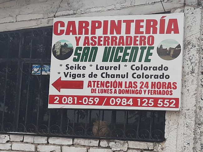 Opiniones de Carpintería Y Aserradero San Vicente en Quito - Carpintería