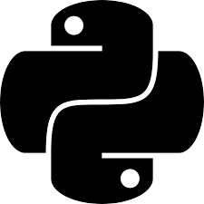 File:Python icon (black and white).svg - Wikimedia Commons