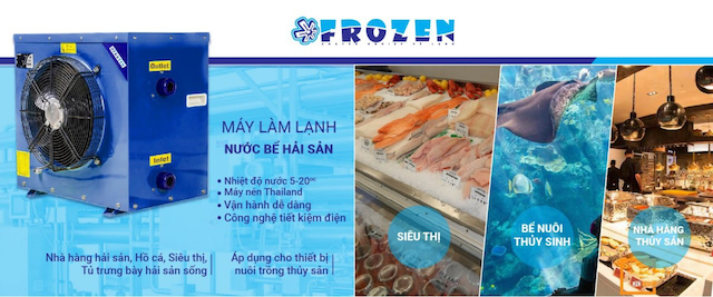 Đến với Nam Phú Thái, bạn dễ dàng mua máy làm mát nước bể hải sản chất lượng