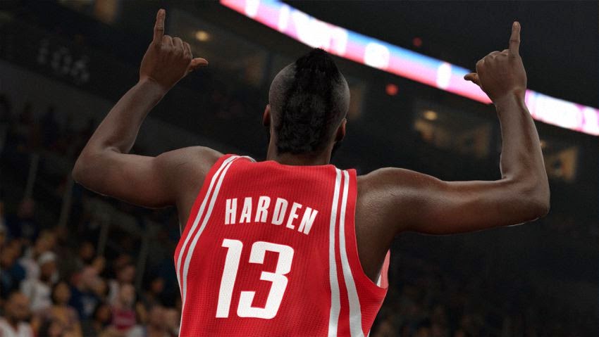 Hình ảnh trong game NBA 2K15 (screenshot)