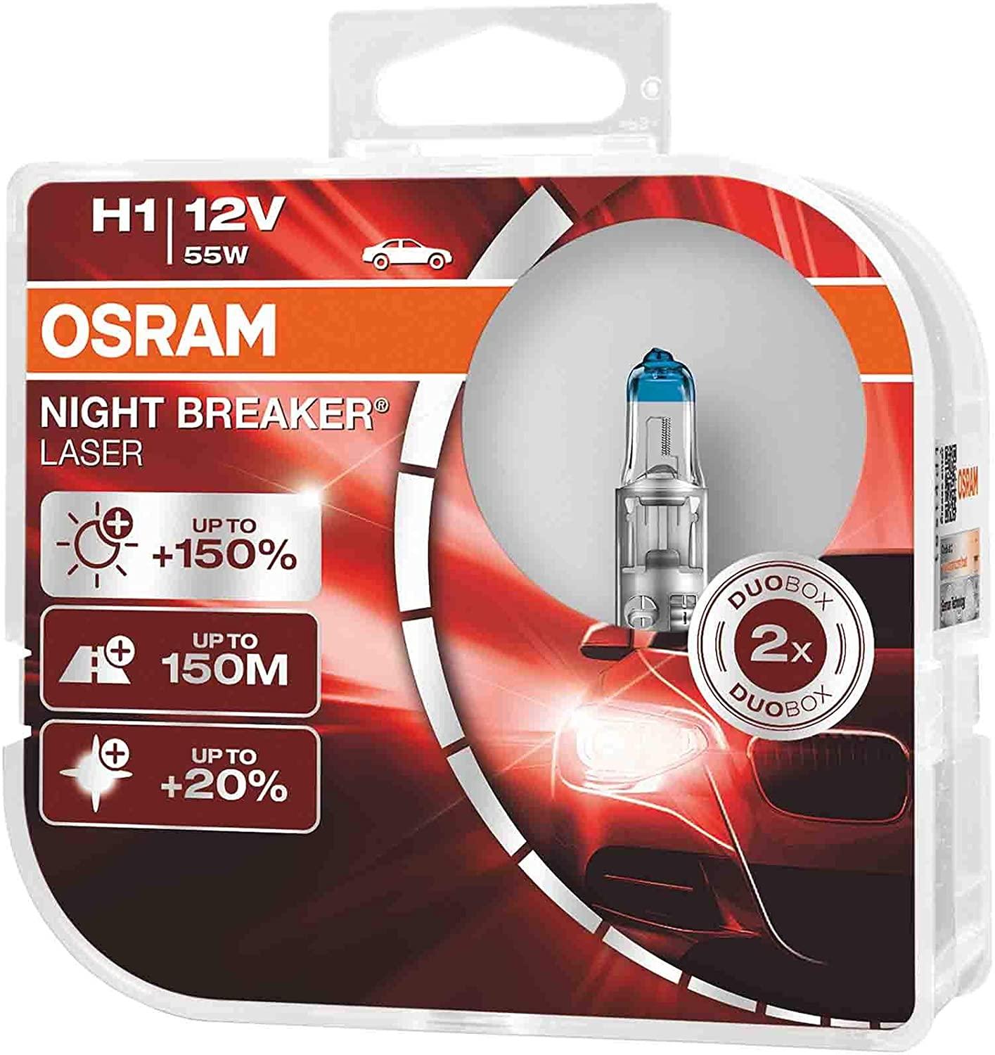Osram H1 Night Breaker Unlimited Halogen Headlight Bulb