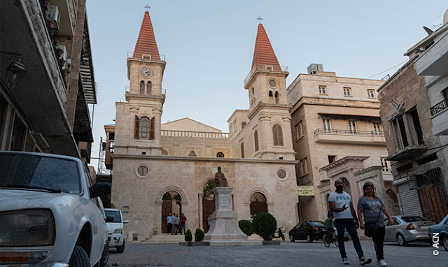 Nhà thờ Chính tòa Thánh Elijah ở Aleppo, bị phá hủy trong chiến tranh ở Syria, vươn dậy từ đống tro tàn