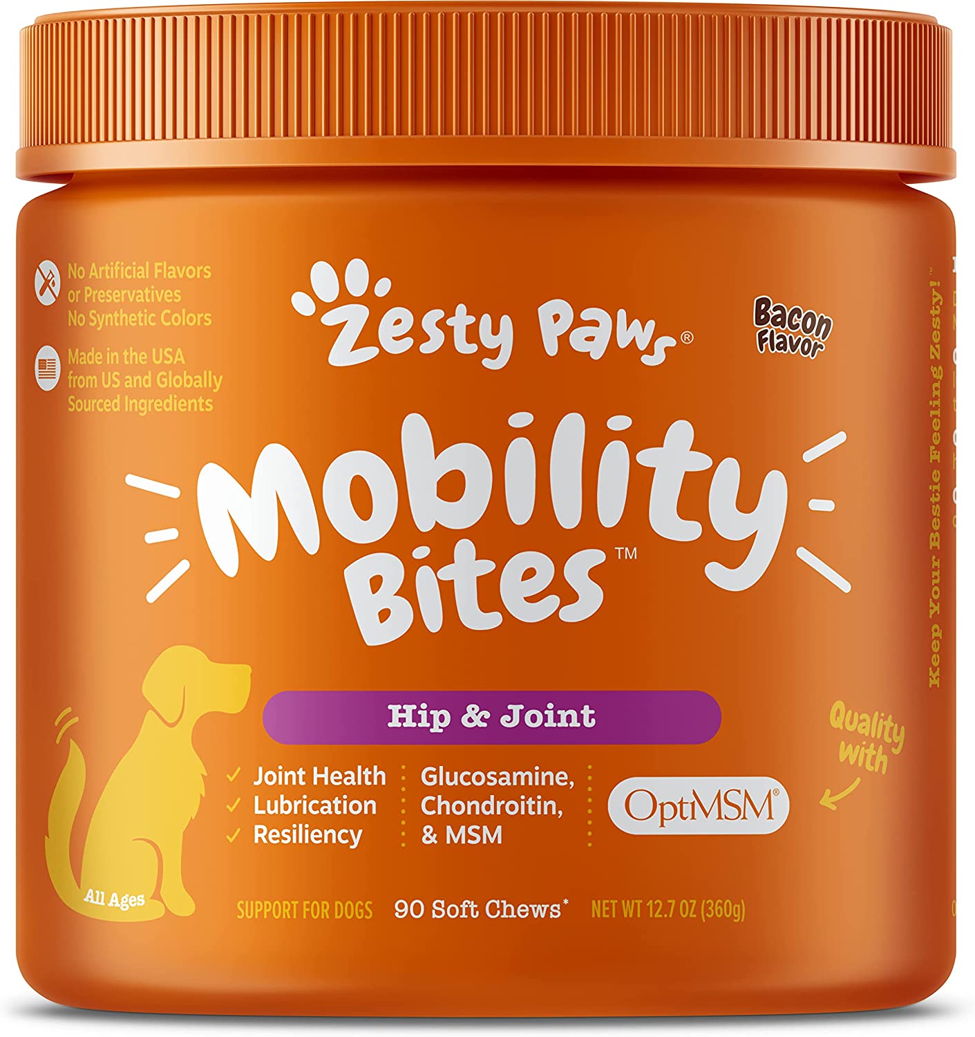Best hip and Joint Supplement for dogs - Zesty Paw