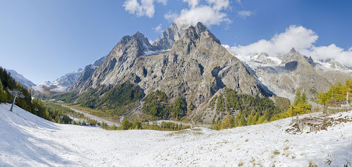 Benua yang didominasi oleh pegunungan alpen dengan puncaknya gunung mont blanc adalah benua