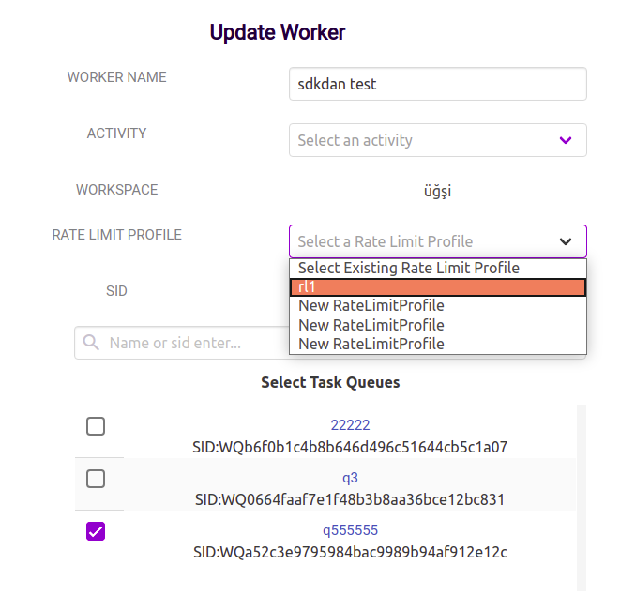 bpm software worker settings