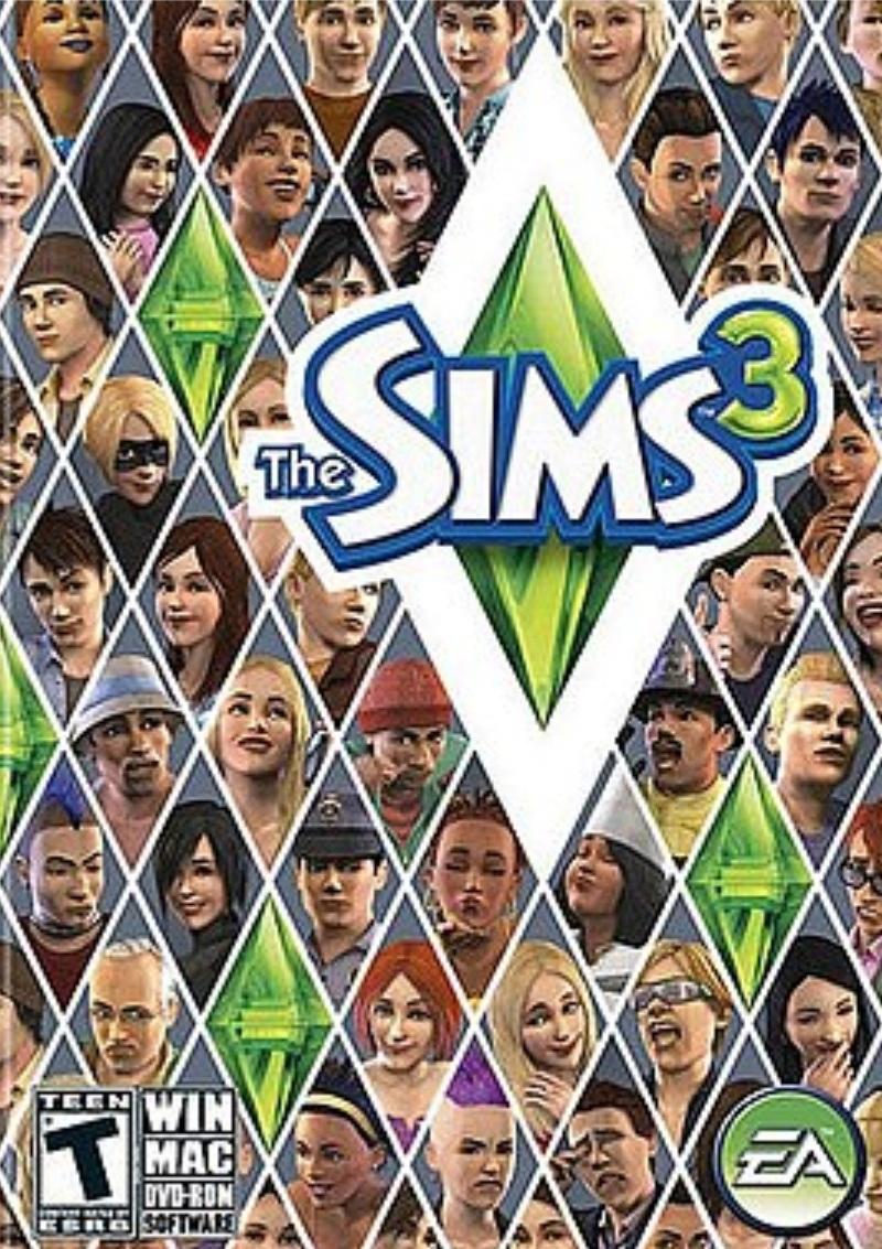 Capa do jogo - The Sims 3