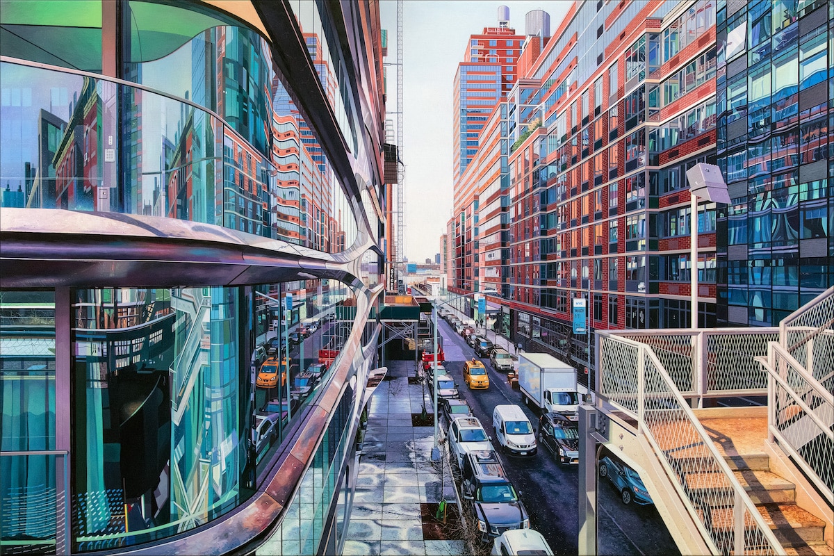 Hyperrealistic Cityscape Paintings by Nathan Walsh