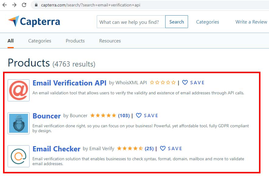 Search for an Email Verification Tool Provider