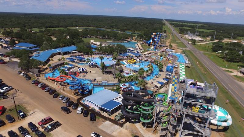 Best RV Resorts with Water Parks Splashway Water Park & RV in Sheridan, Texas
