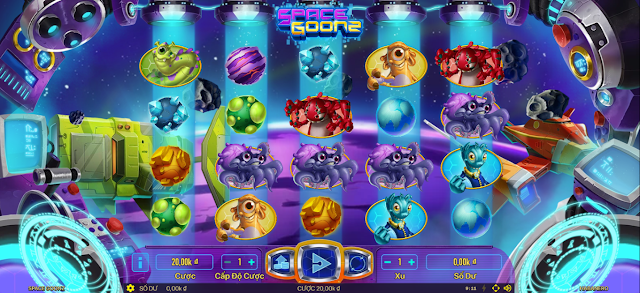 Phần thưởng trong trò chơi Space Goonz là  yếu tố thu hút người chơi
