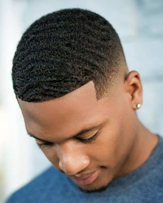 Full picture of a guy rocking the low taper