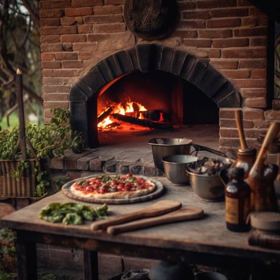 Does a pizza oven need a door