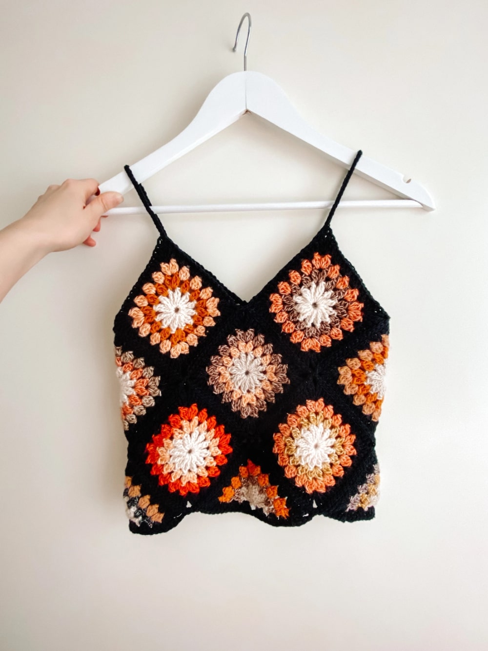 Summer Flower Crochet Top Pattern