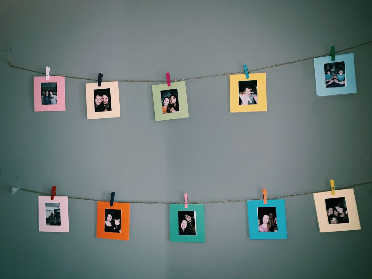 penataan polaroid