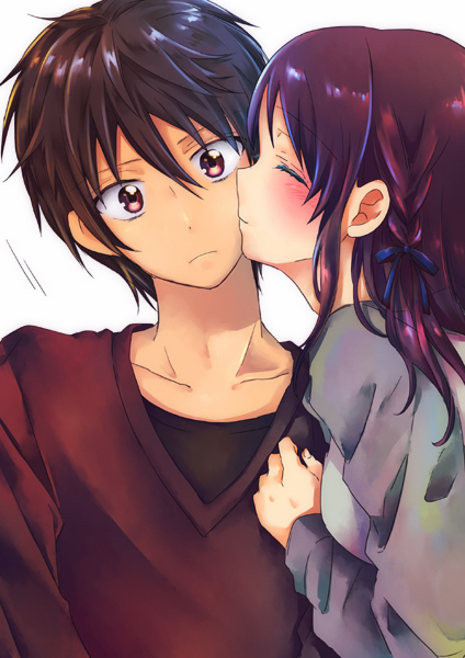 First kiss of Manga