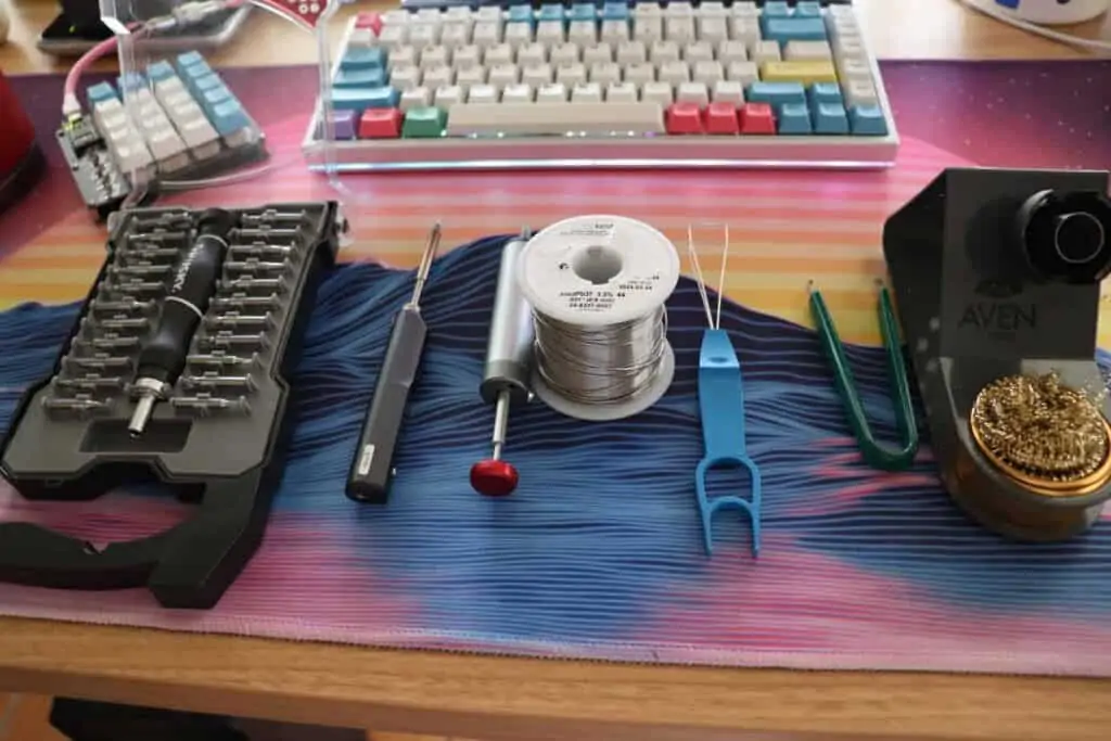 Before attempting to change the switches on a non-swappable gaming keyboard make sure that you have all the necessary tools ready.