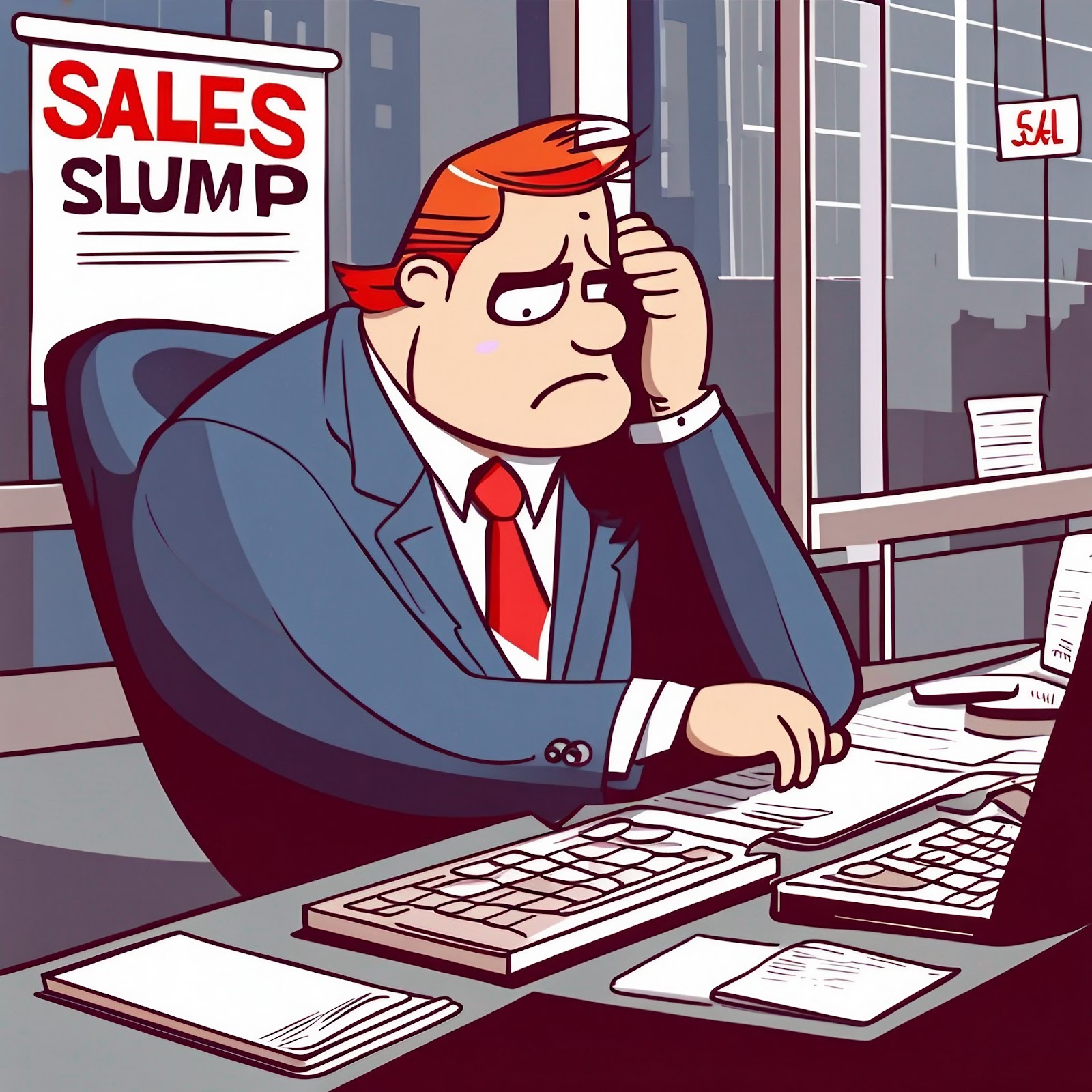 Identifying a sales slump early is key to managing it effectively.