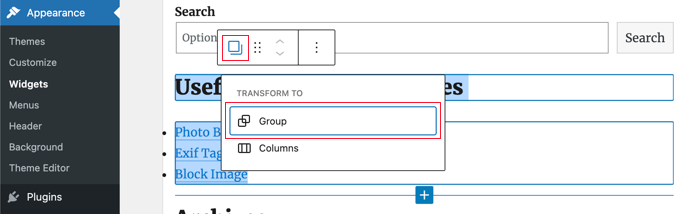Grupo 2 Widgets Juntos