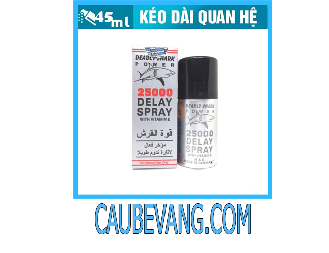 Thuốc xịt chống xuất tinh sớm Deadly Shrark 25000