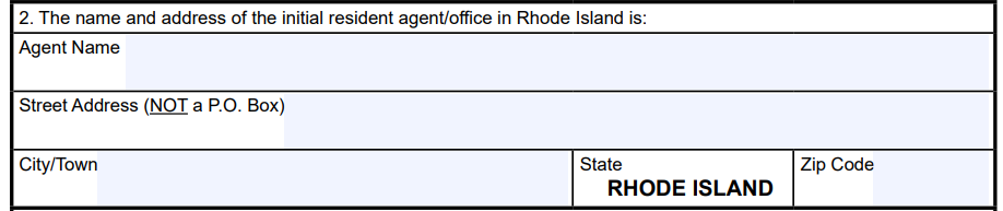 Rhode Island Registered Agent Name and Address