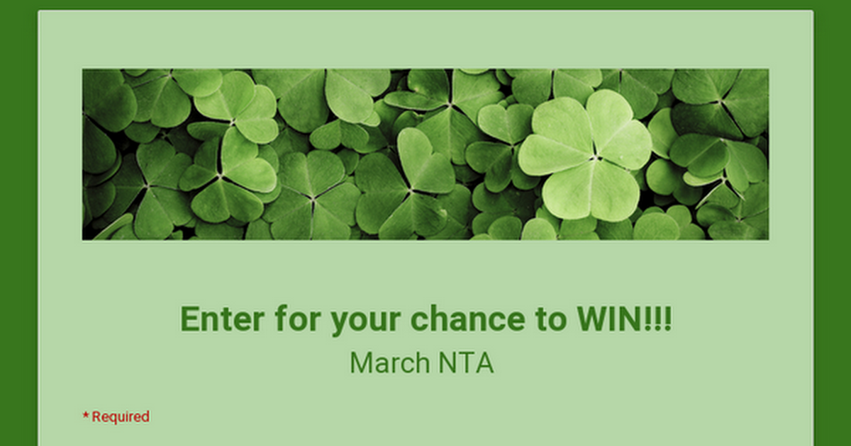 Enter for your chance to WIN!!!