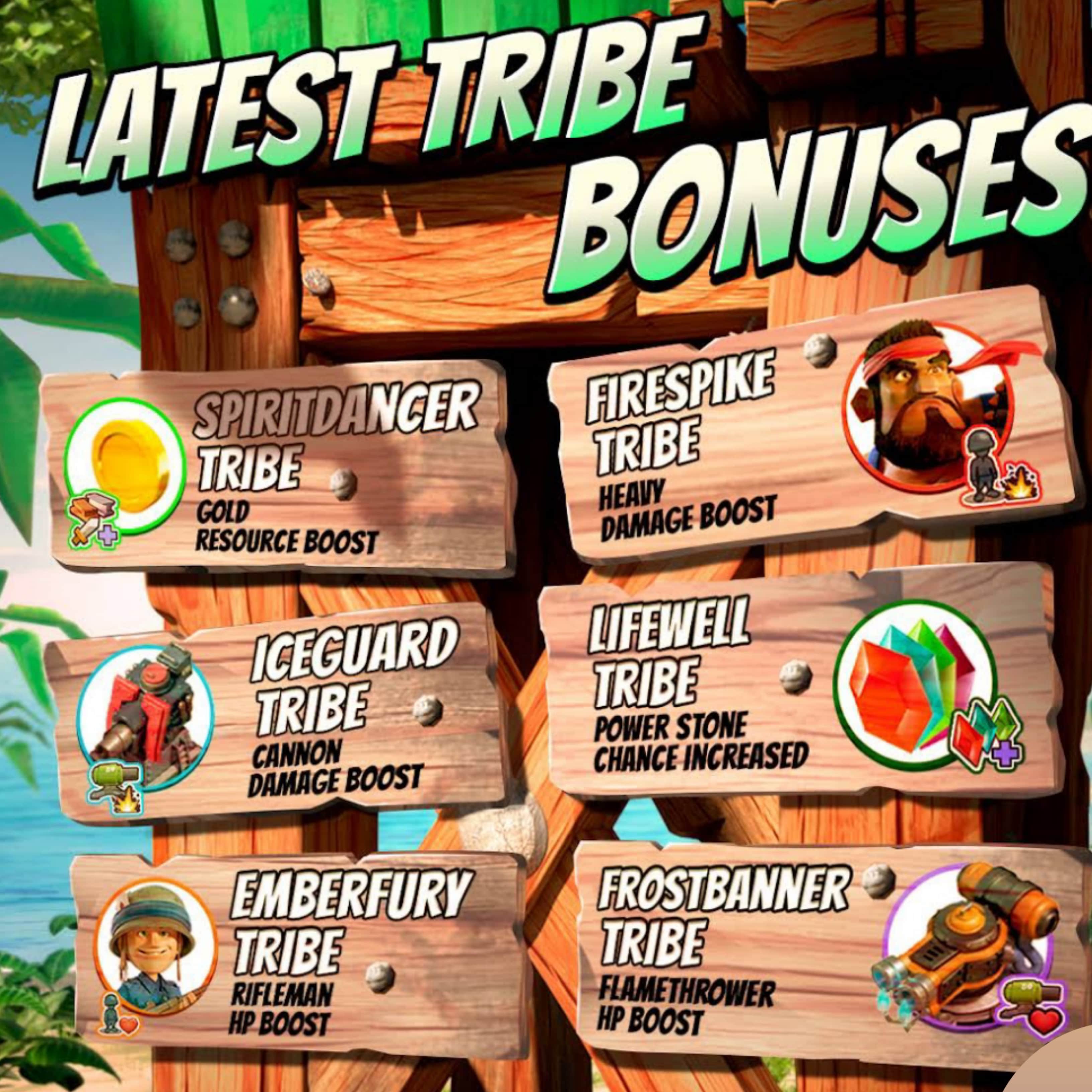Boom Beach Tribal Bonus