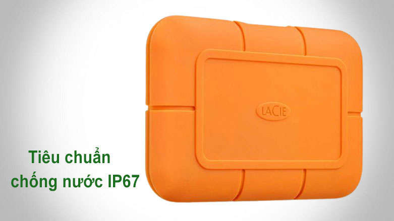 Ổ cứng gắn ngoài SSD LaCie Rugged Thunderbolt 3 2TB USB-C | Chống nước IP67