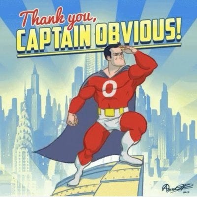 captain obvious (@0bviouslyme) / Twitter