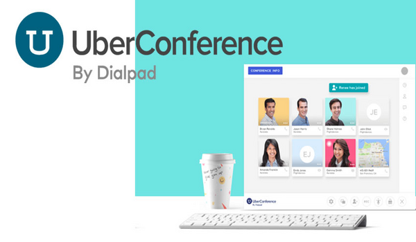 UberConference cho phép bạn trò chuyện với khách hàng