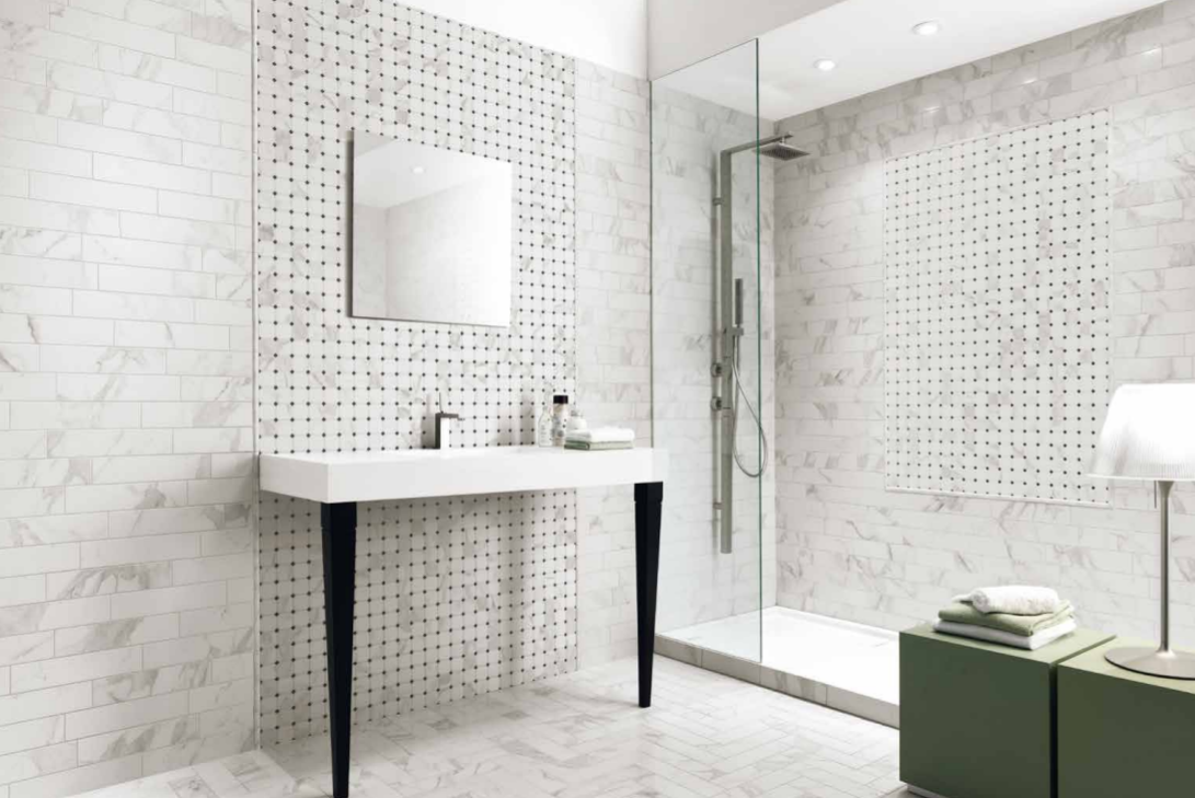Calacatta Marble Tiles For Bathrooms