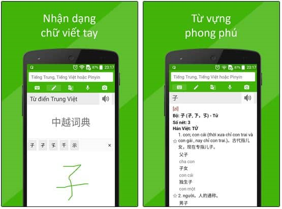 tính năng dịch thuật ngôn ngữ của Google dịch