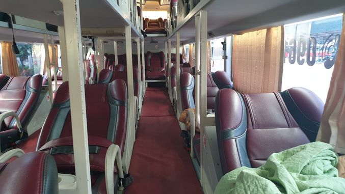 Nội thất xe Cường Thịnh đi Sapa từ Hà Giang