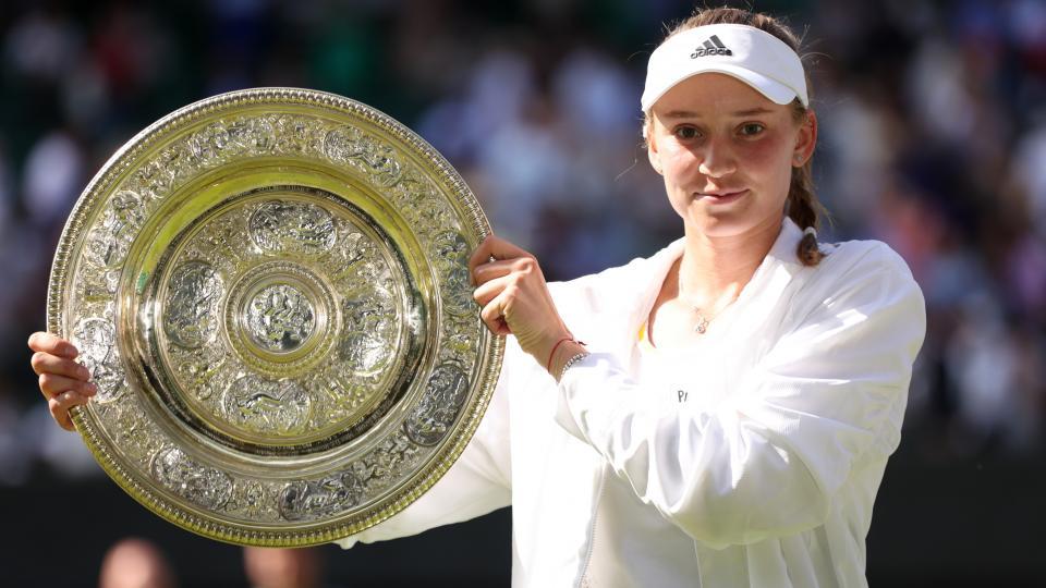 Elena Rybakina won her maiden Grand Slam title