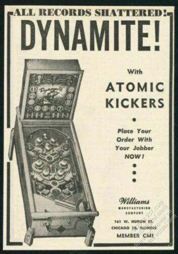 Pinball machine from 1947 (illustration)