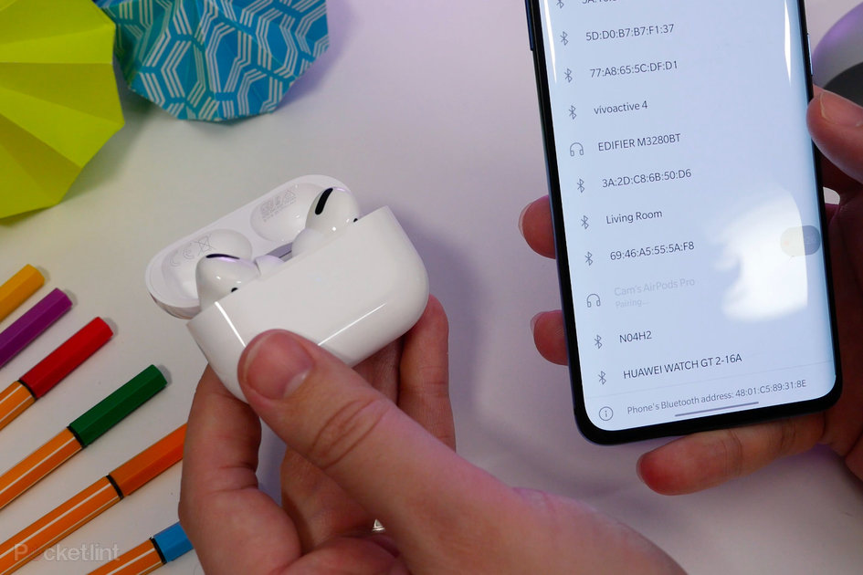 Connect The Airpods To Other Devices Through Bluetooth