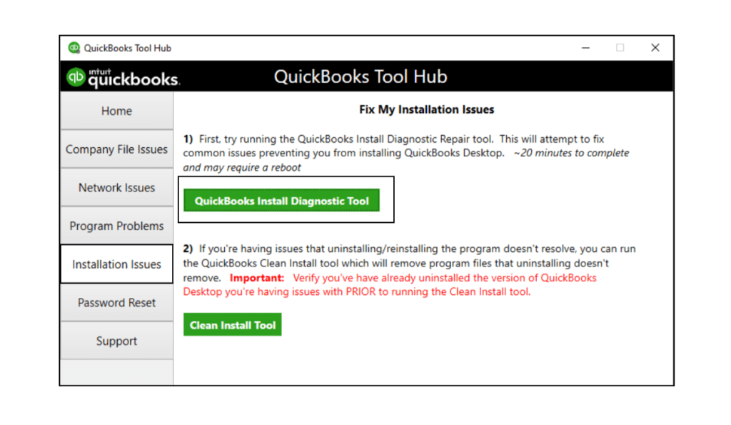 QuickBooks Install Diagnostic Tool - QB Tools Hub - Fixing Error 3371 In Quickbooks