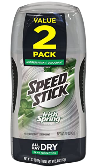 Mennen Speed Stick Irish Spring Antiperspirant Deodorant